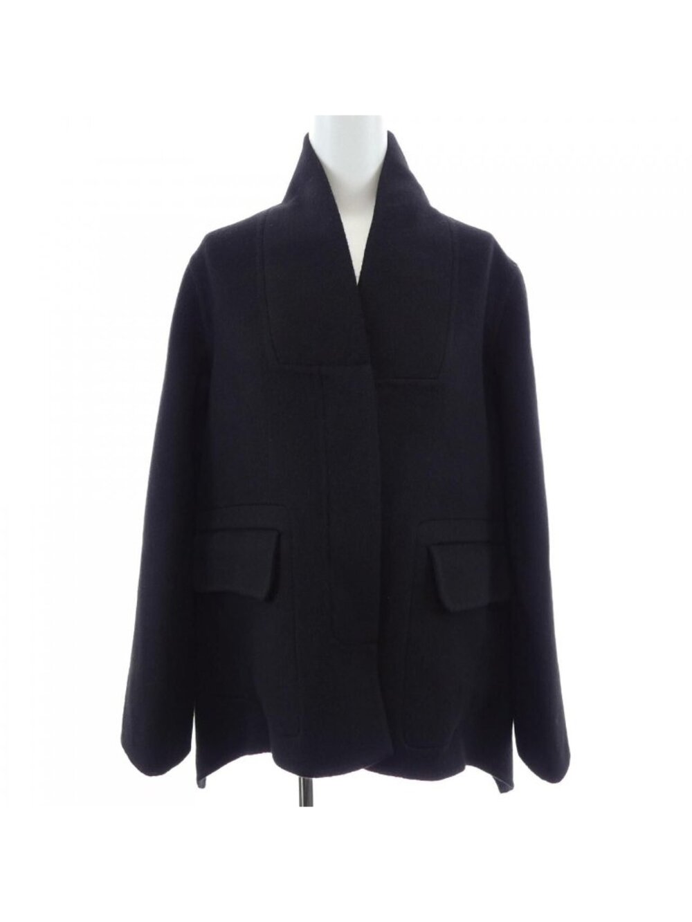 Hermes Coat Black